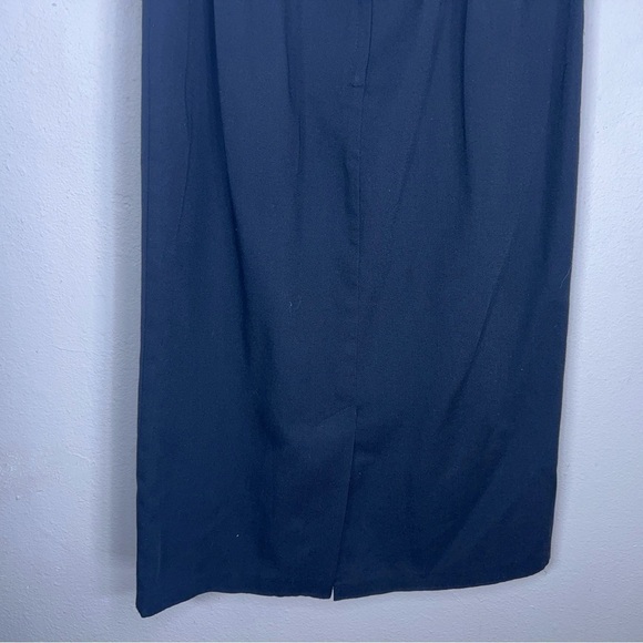 XS VINTAGE UNION MADE MIDI SKIRT BLACK RETRO FUNDAMENTAL THINGS - Picture 4 of 10
